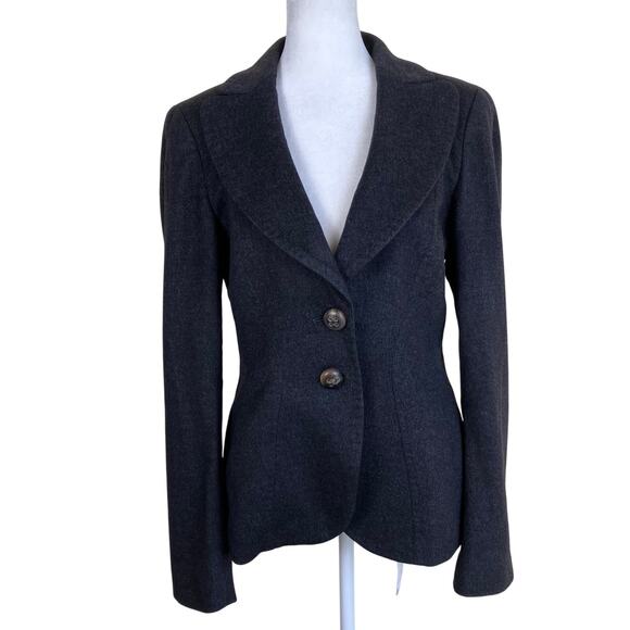 ESCADA Jackets & Blazers - Escada Sz 36 Vintage Cashmere Blazer Single Breasted Tailored Classic Feminine